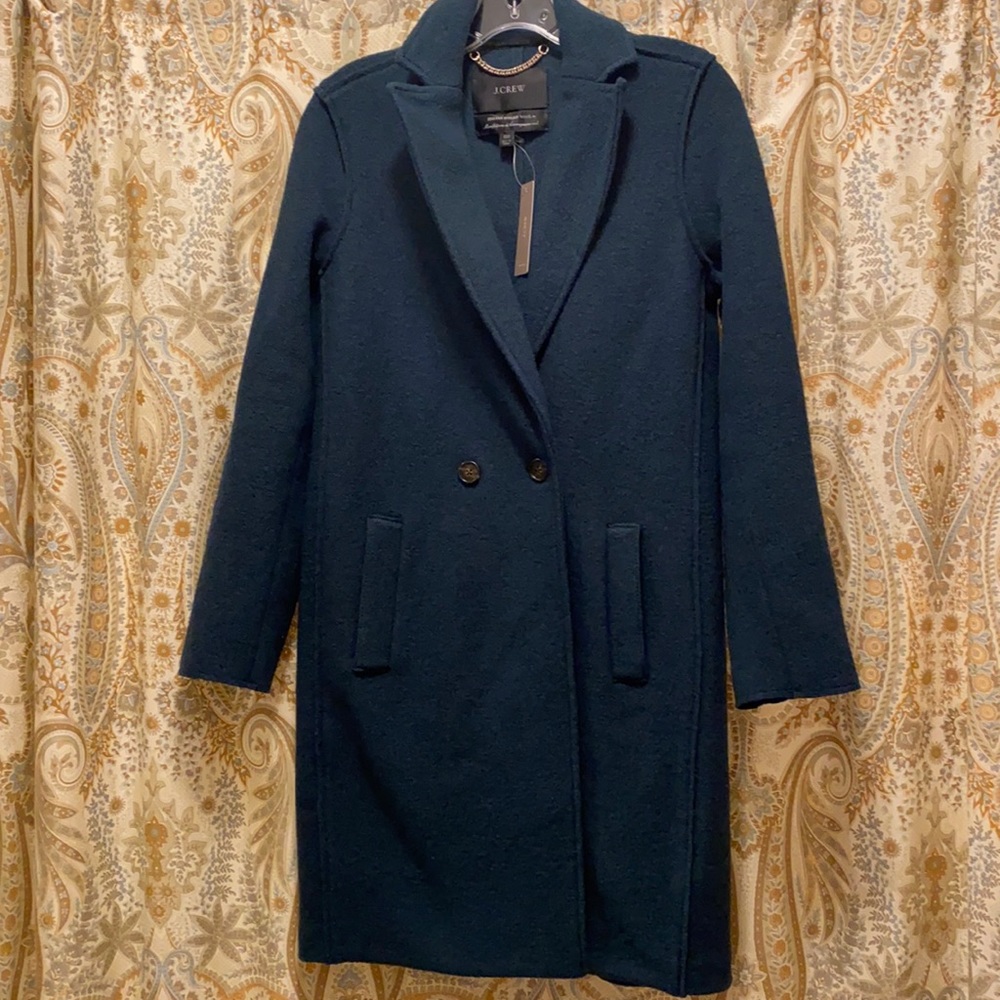 Women’s J.Crew Daphne Boiled wool coat 00